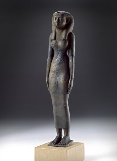 Figura de la diosa Isis, período napata, c.900-300 a.C. de Nubian